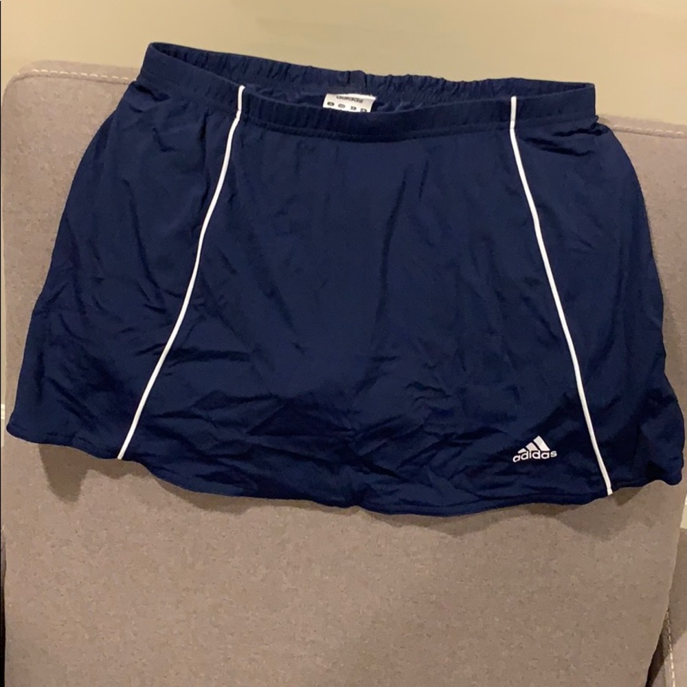 Adidas navy tennis skort